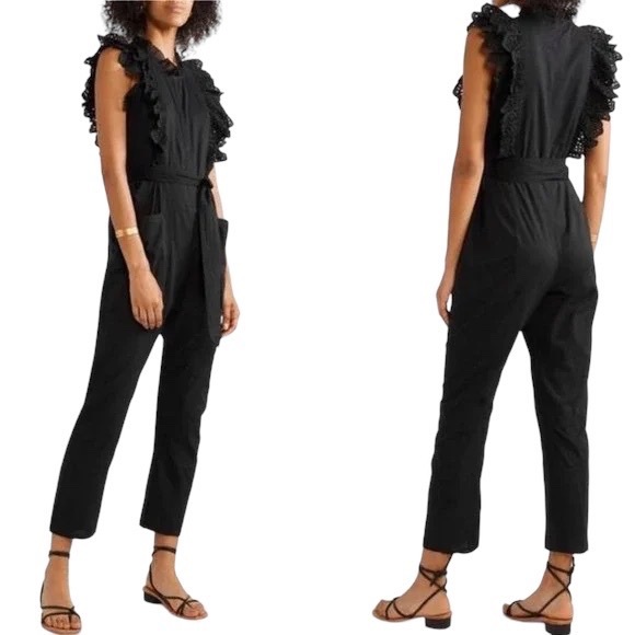 APIECE APART Ruffled Eyelet jumpsuit - Picture 13 of 13